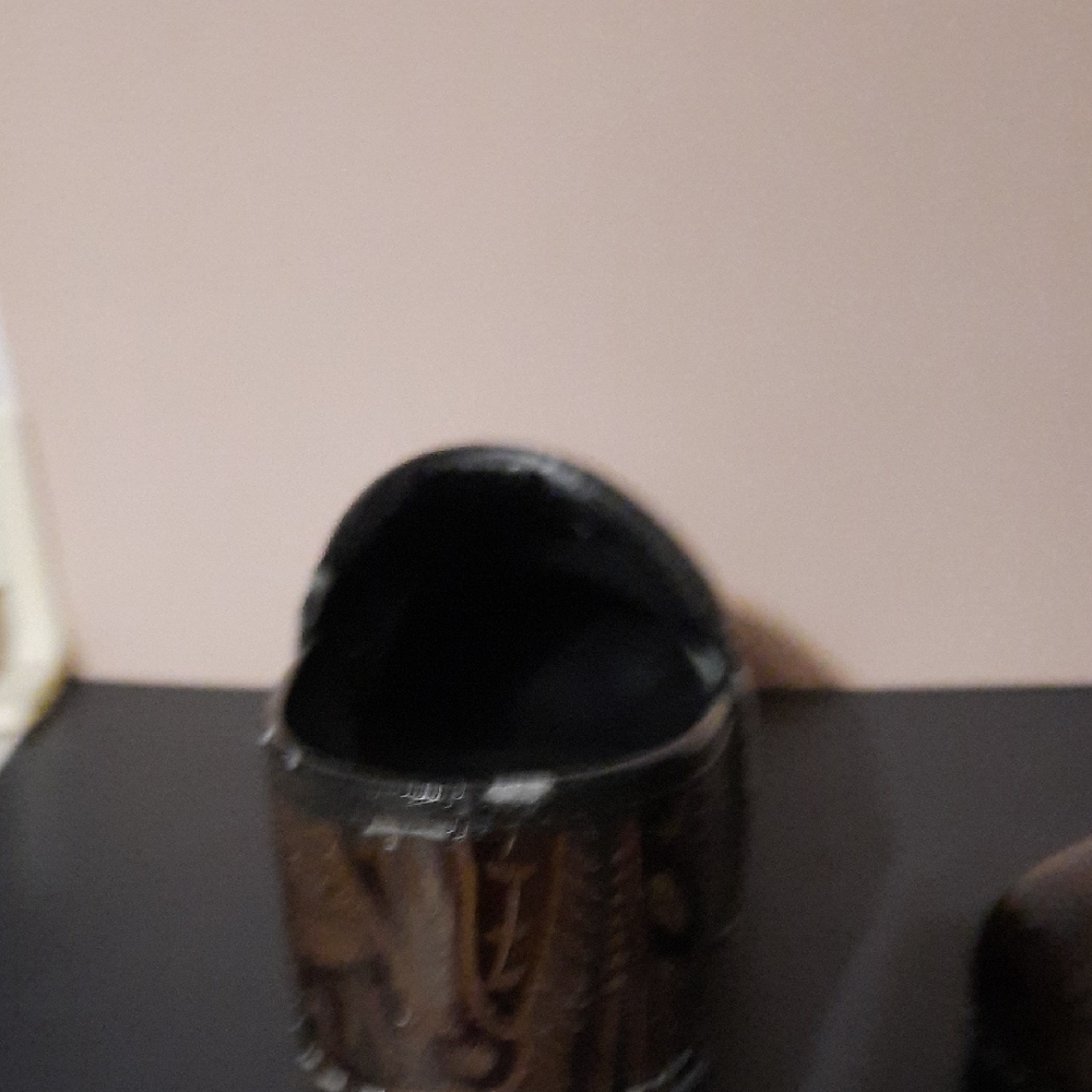 Womens Dansko Brown Patterned Clogs. Used Shows A… - image 5